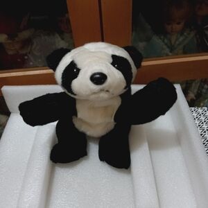 Ty Black and White Panda Stuffed Animal